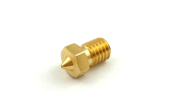 Plastic nozzle, 0.4mm, brass